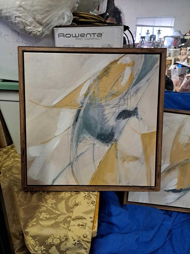 Abstract Painting (2) 23x22 inch