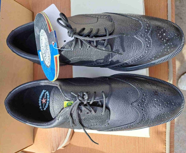 Vintage J.B. Goodhue Workwear – Wingtip/Brogue Safety Shoe