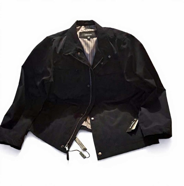 Vintage Claiborne Men’s Lightweight Jacket XXL – Zip & Snap