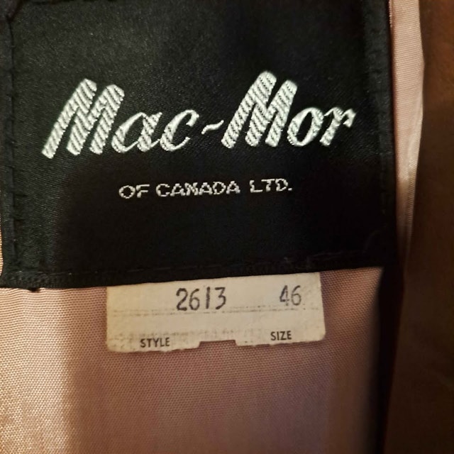 Mac-Mor Brown Vintage Leather Jacket Size 46 - photo 4
