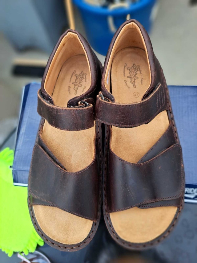 Portofino Men’s Leather Comfort Sandals