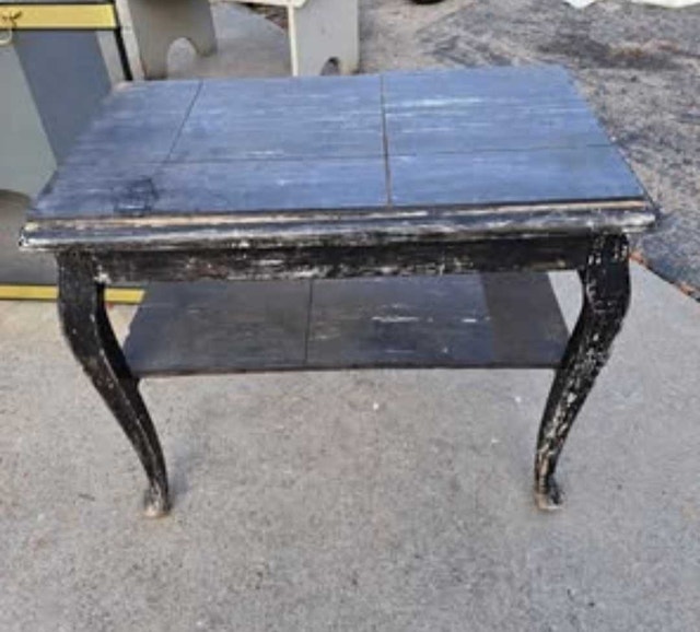 Vintage Rococo-style Wooden Table