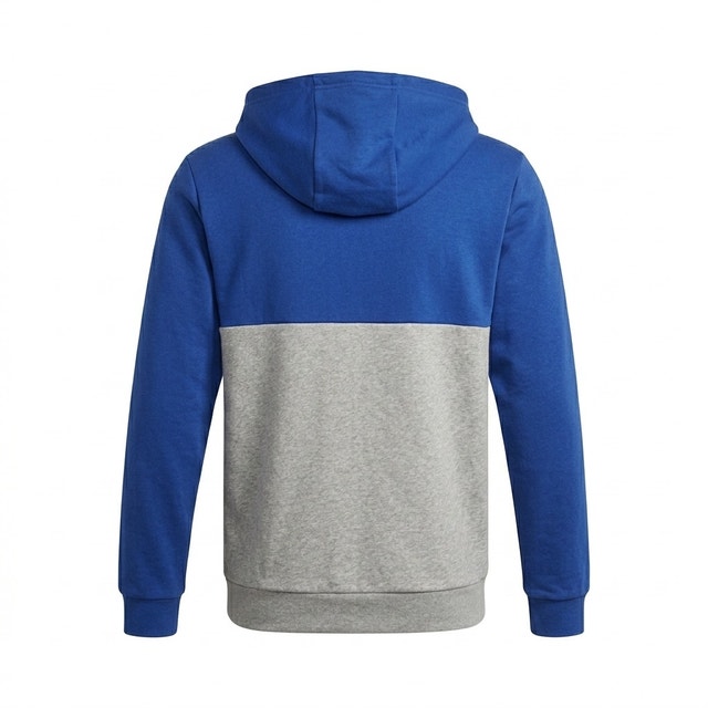 Adidas Zip-Up Hoodie Medium Blue, Grey and white - photo 3