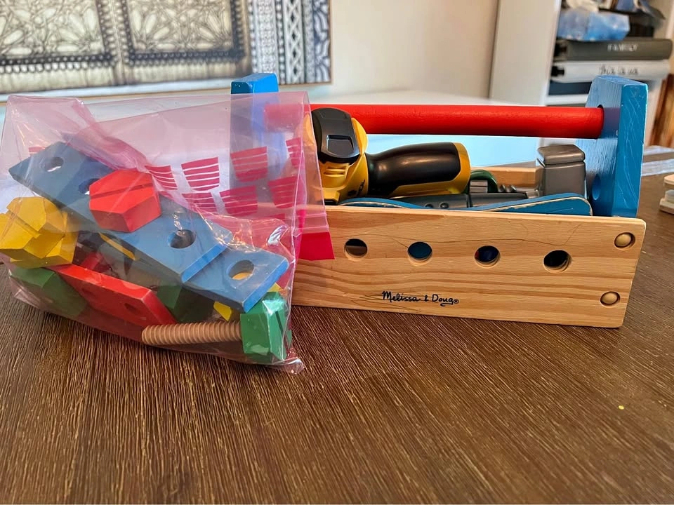 Tool box for toddlers