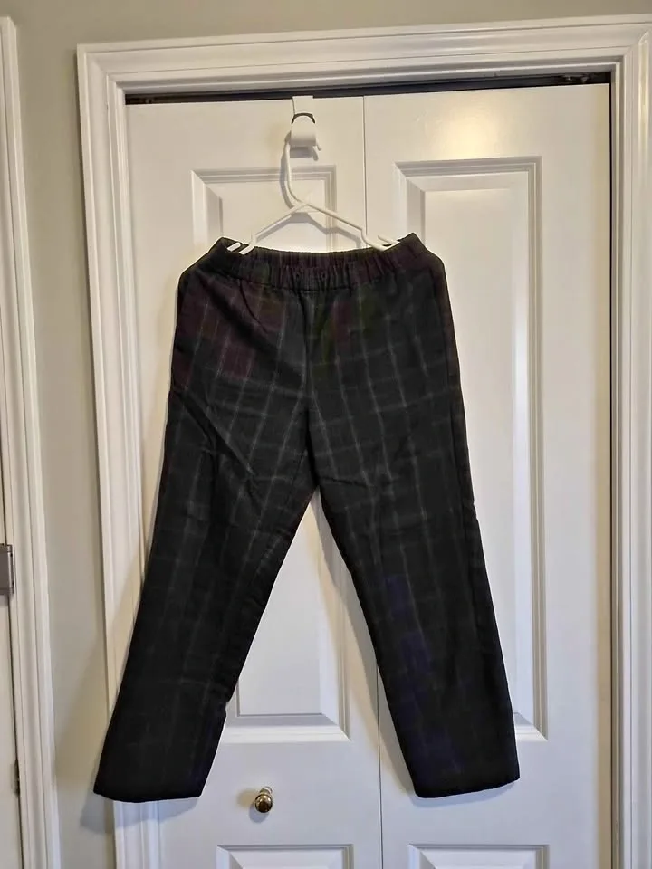 Aritzia BABATON Plaid Pants Size S