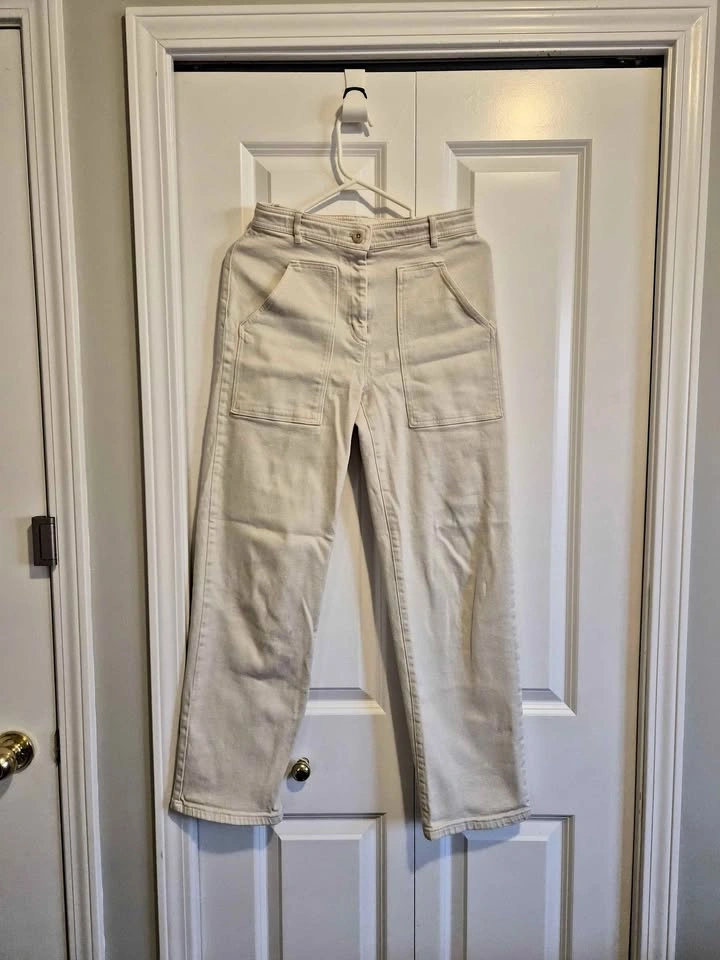 Aritzia Wilfred Free cream pants size 2