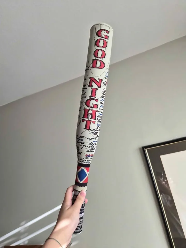 Tumbling Tower Game & Harley Quinn Bat Toy Prop - photo 3