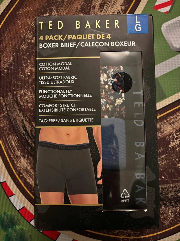 Ted Baker 4 Pack Large Boxer Briefs