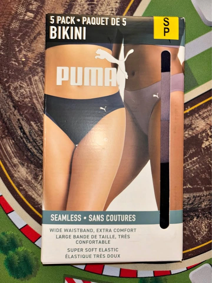 Puma 5 Pack Seamless Bikini Underwear SP
