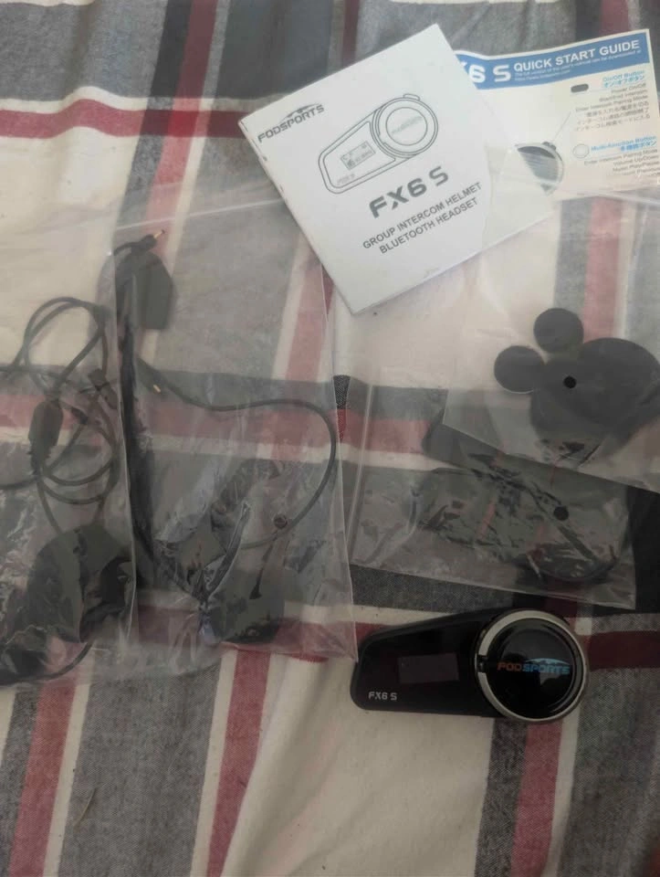 Motorcycle Bluetooth headset - photo 2