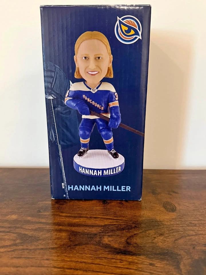 2026 Vancouver Goldeneyes Hannah Miller PWHL Bobblehead