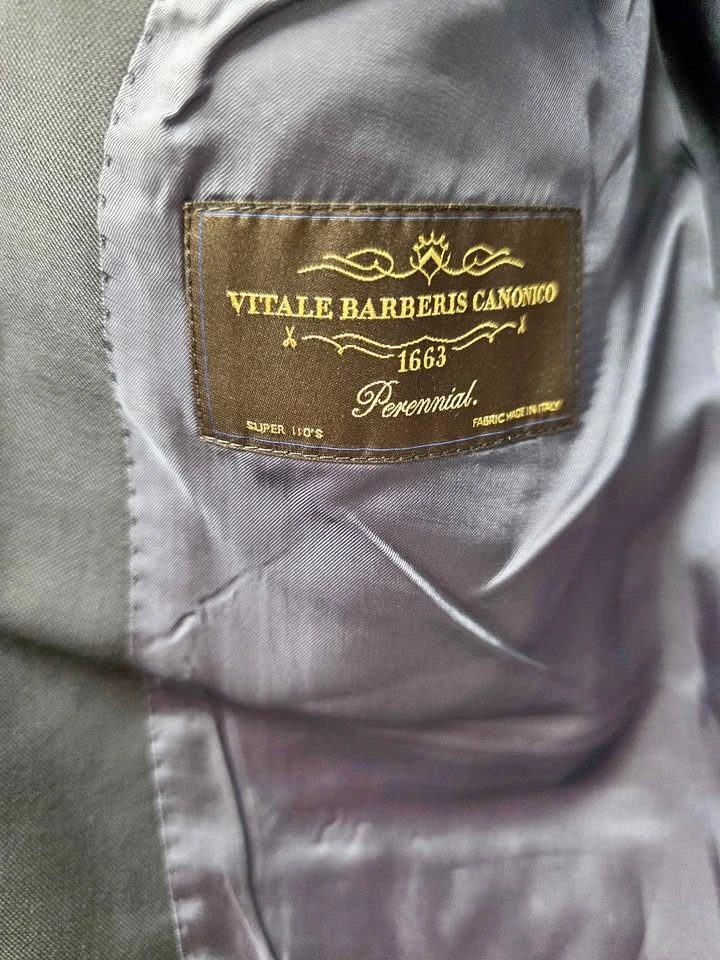 Suitsupply Napoli Jacket – Size 50 – VBC Super 110s