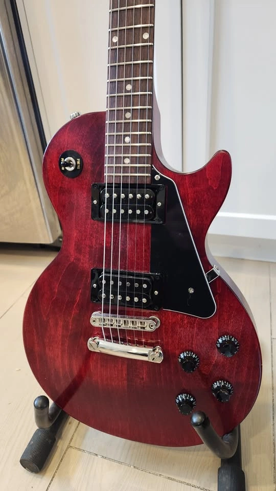 2018 Gibson Les Paul Faded Electric Guitar - Worn Bourbon - photo 3
