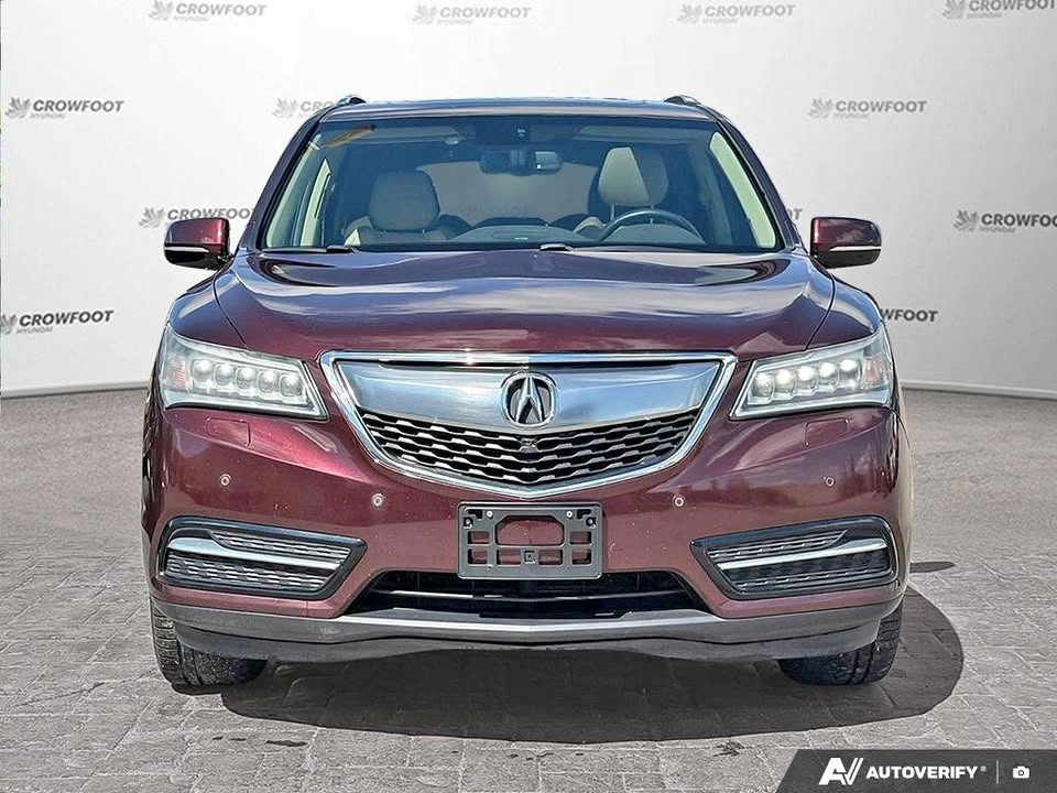 2014 Acura MDX Elite Pkg AWD | 7 Pass | Beige Leather | Rear DVD