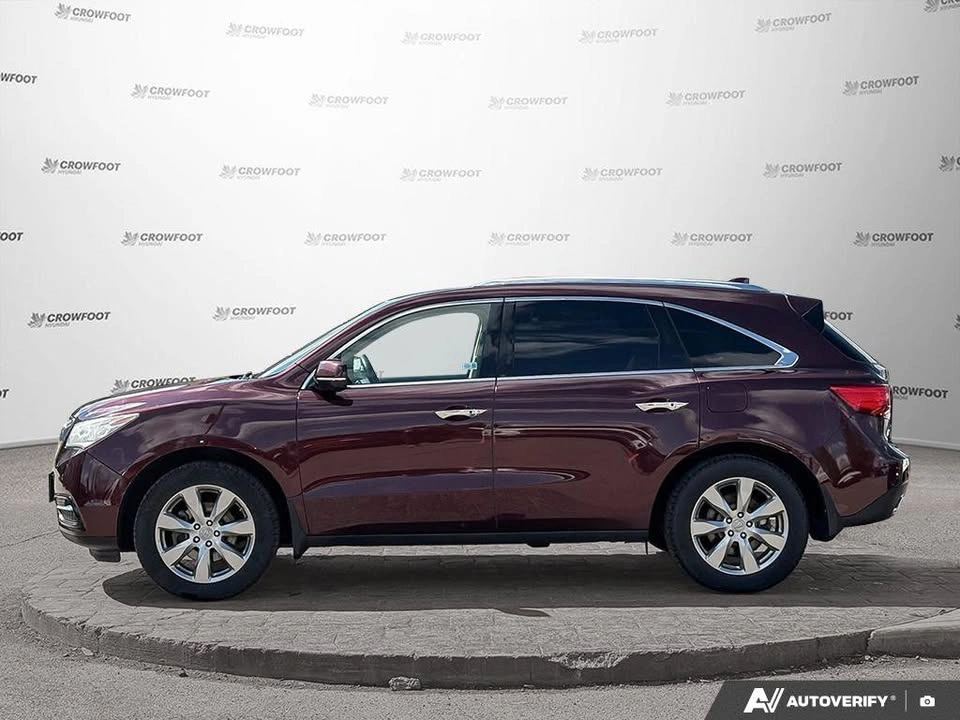2014 Acura MDX Elite Pkg AWD | 7 Pass | Beige Leather | Rear DVD - photo 3