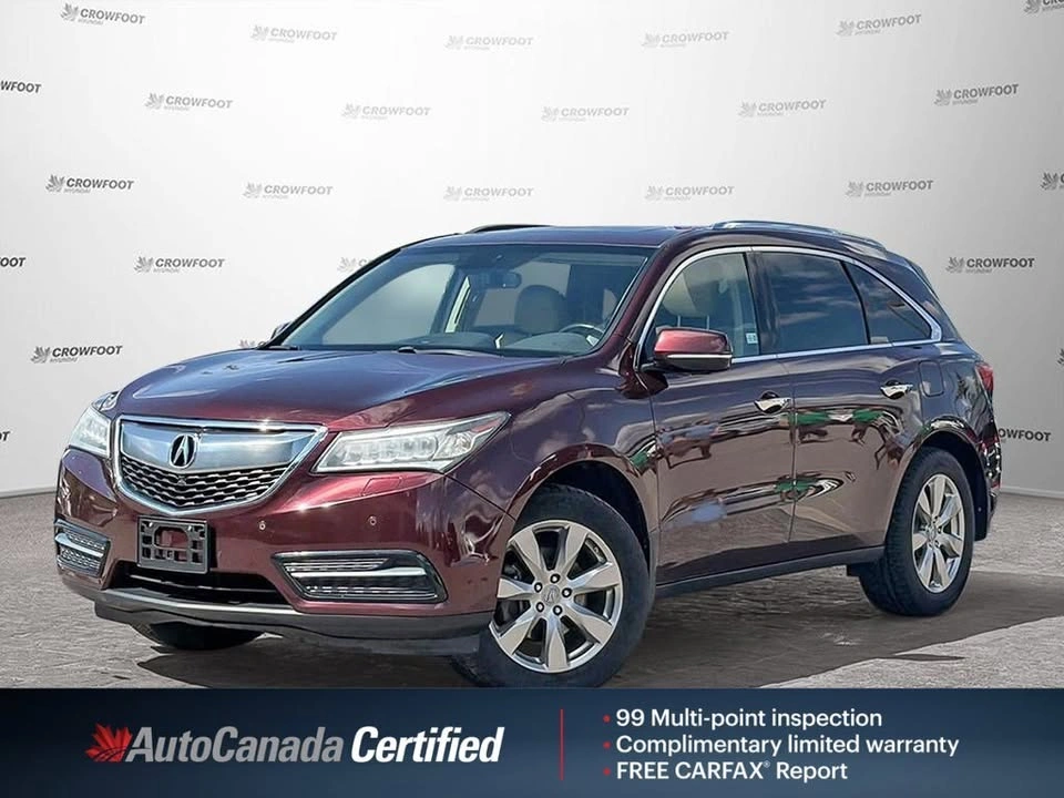 2014 Acura MDX Elite Pkg AWD | 7 Pass | Beige Leather | Rear DVD - photo 4