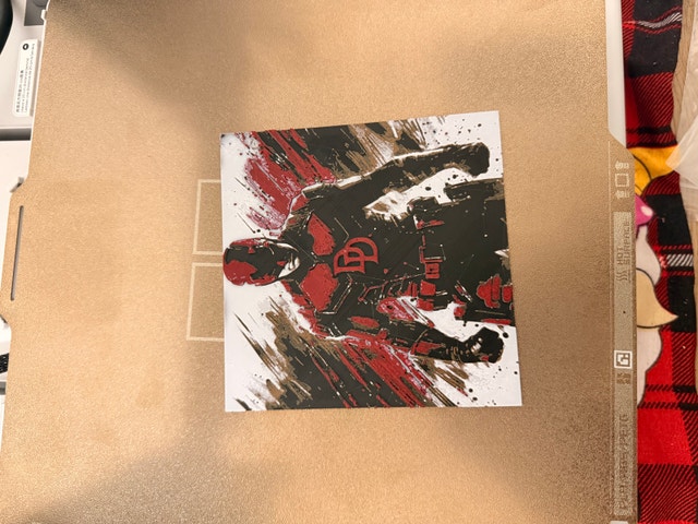 Daredevil 3D Printed Art Piece