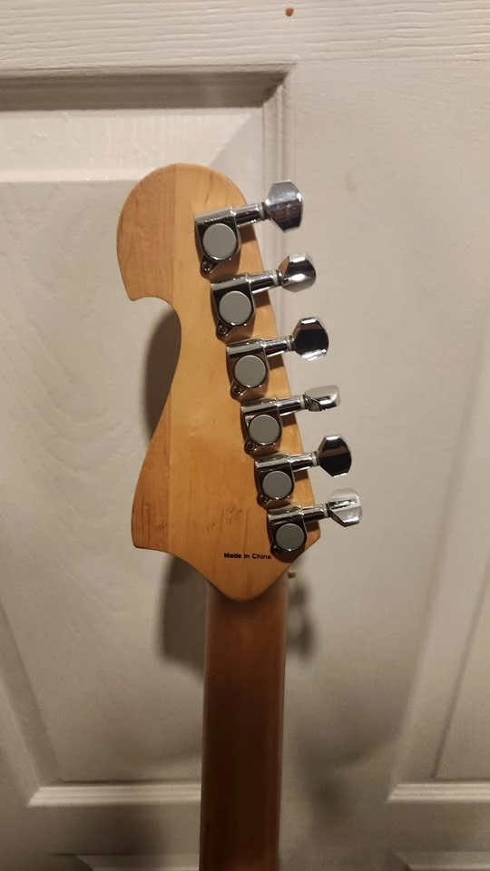 $240 Oscar-Schmidt HSS Electric Guitar – Tobacco Burst - photo 5