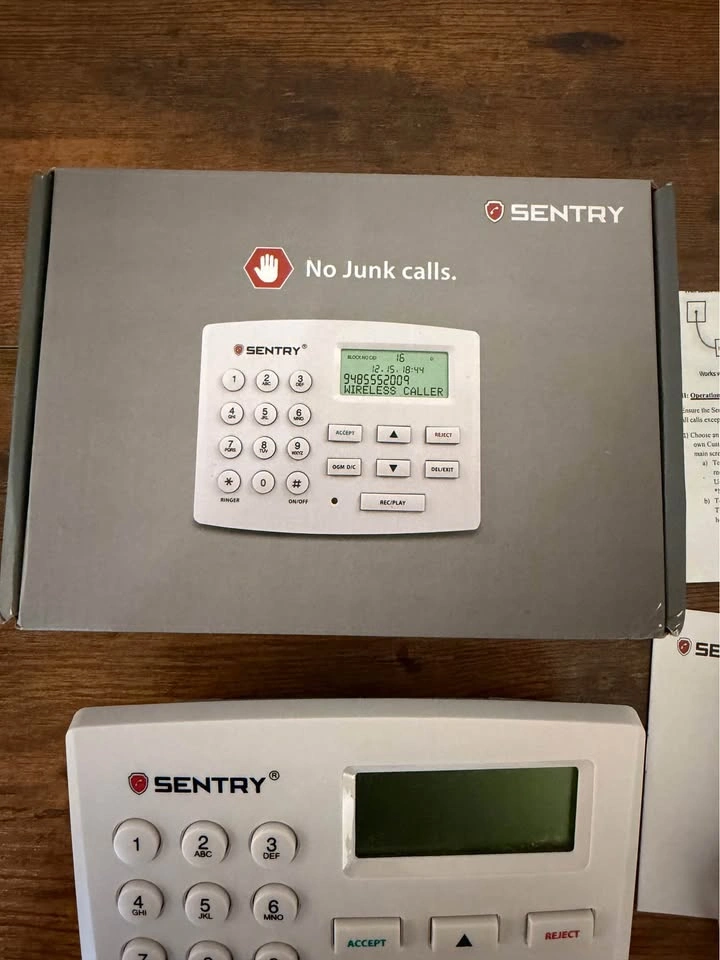 SENTRY Active Call Screener v3.1 Spam Call Blocker CT-CID868 - photo 2