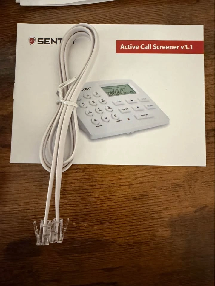 SENTRY Active Call Screener v3.1 Spam Call Blocker CT-CID868 - photo 5