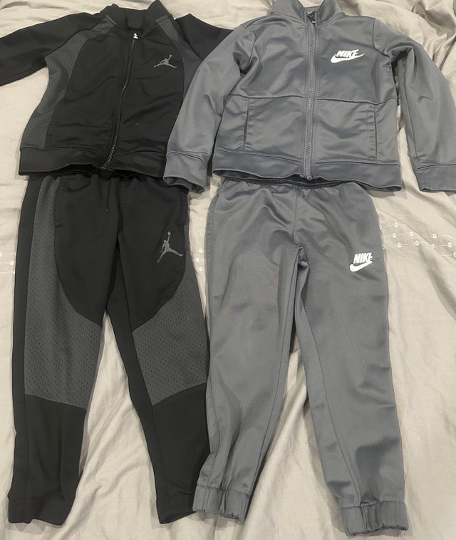 Nike and Jordan tracksuits for 3-4 year olds
