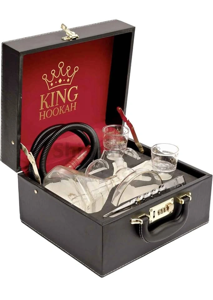 King Glass Hookah Set