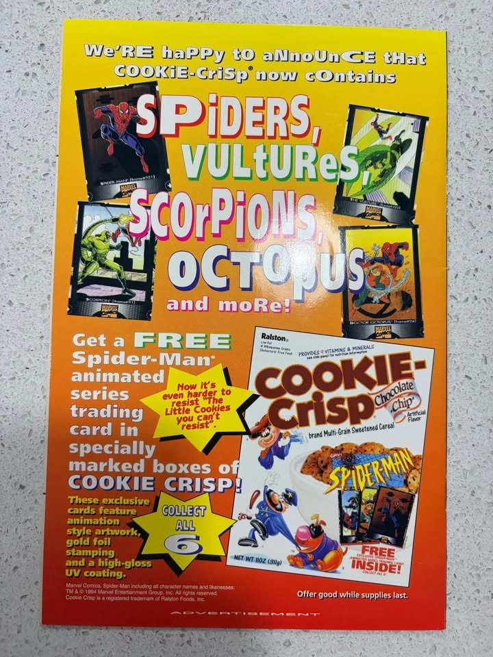 Spiderman Adventures #1 in NM- - photo 2