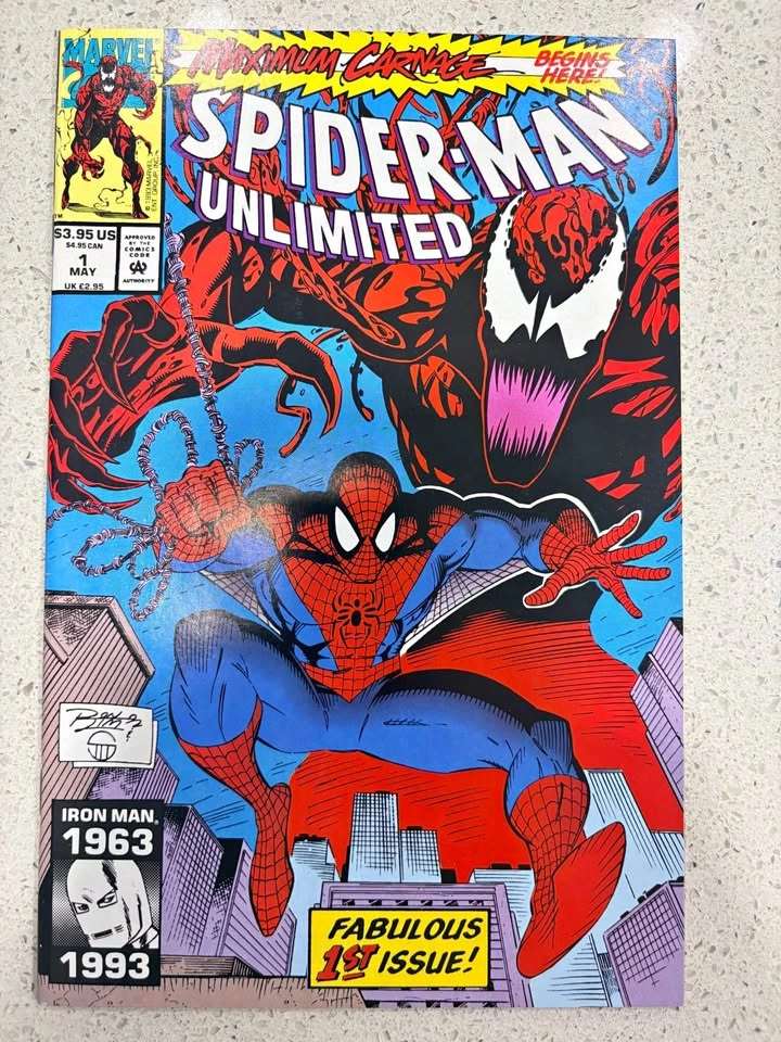 Spiderman Unlimited #1 in VF