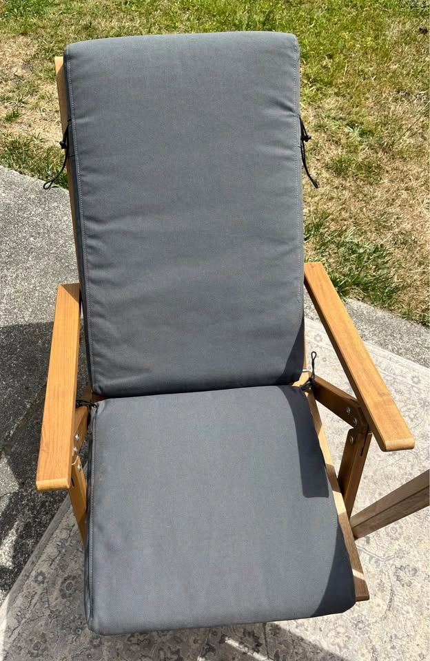 IKEA NÄMMARÖ Outdoor Patio Set – 2 Recliners + Table + Cushions - photo 4