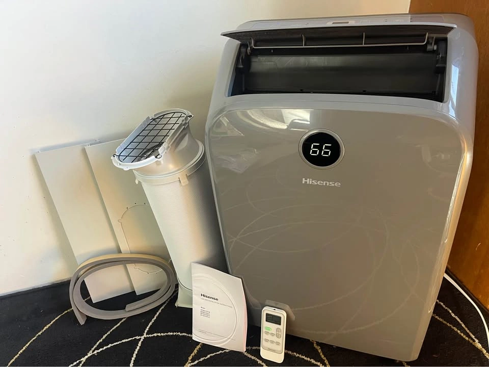 Hisense 12,000 BTU Portable Air Conditioner – Cool Grey - photo 2