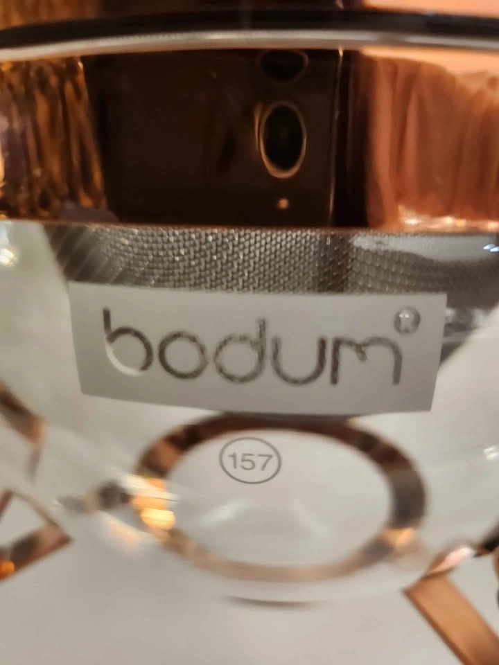 NEW Bodum Copper & Glass 11-Piece Tea Set - photo 4