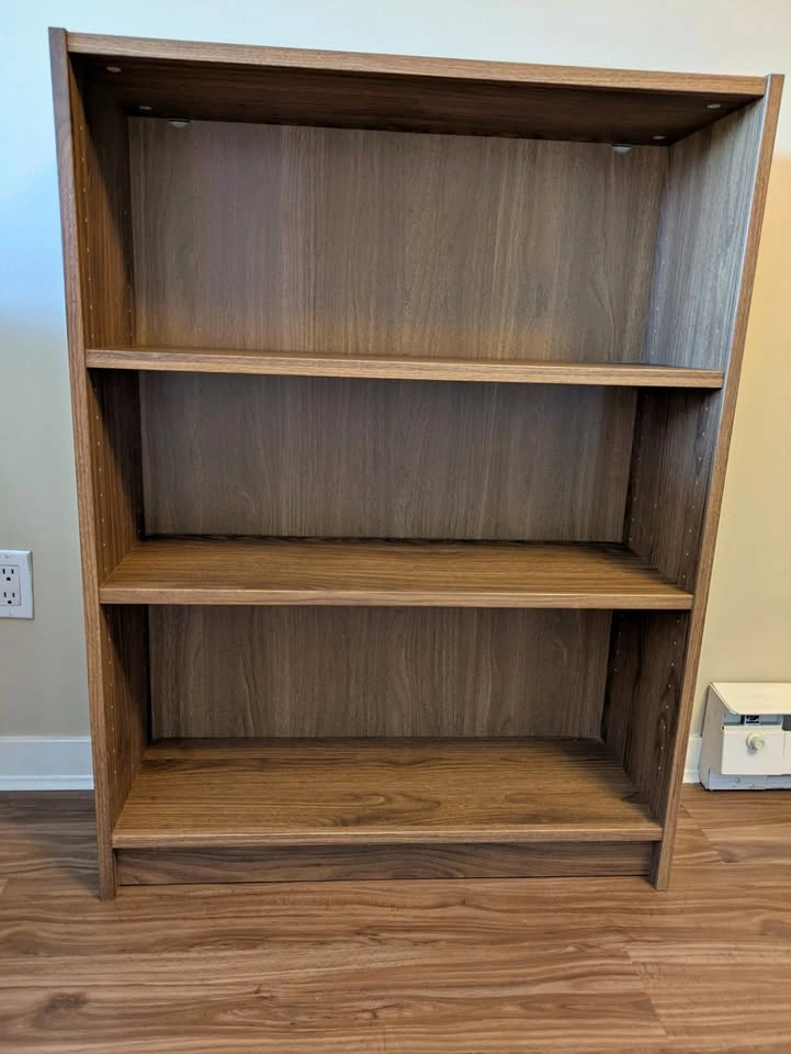BILLY Bookcase, brown walnut effect