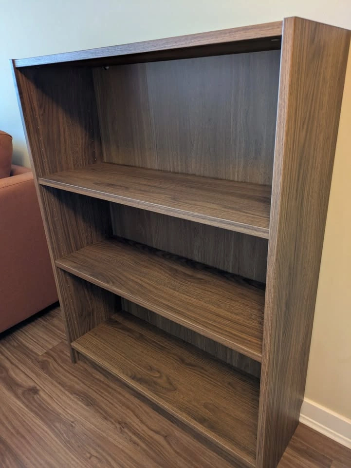 BILLY Bookcase, brown walnut effect - photo 2