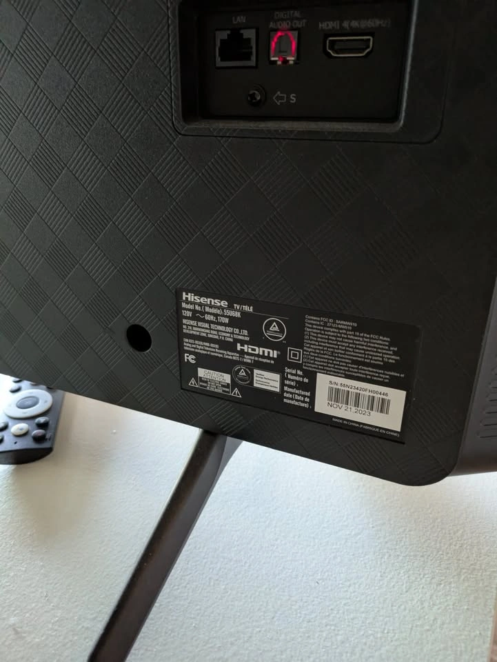 Hisense 55U68K 55" Smart 4K ULED Google TV - photo 3