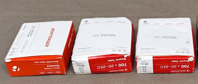 Bicycle Inner Tubes 700 x 20-25 48mm presta stem - photo 2
