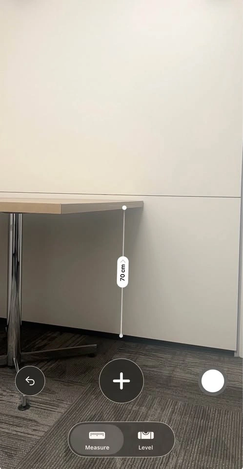 Set of 2 Modern Square Office / Cafe Tables (Like New) - photo 2