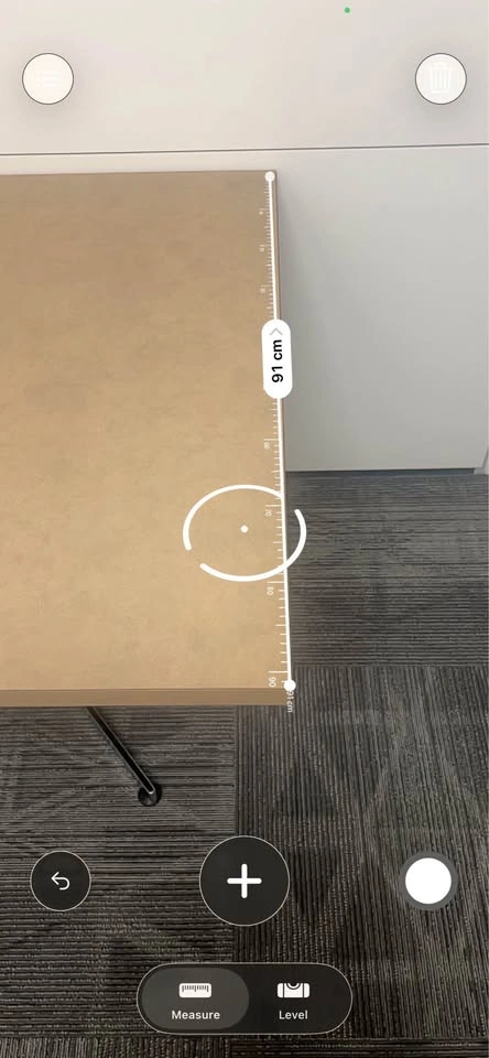 Set of 2 Modern Square Office / Cafe Tables (Like New) - photo 3