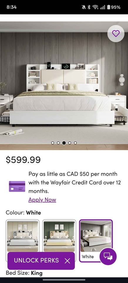 King size bed - photo 3