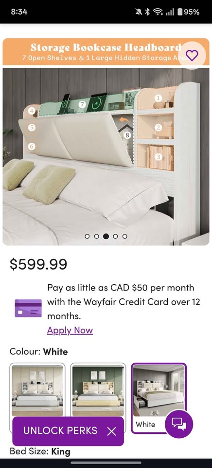 King size bed - photo 4