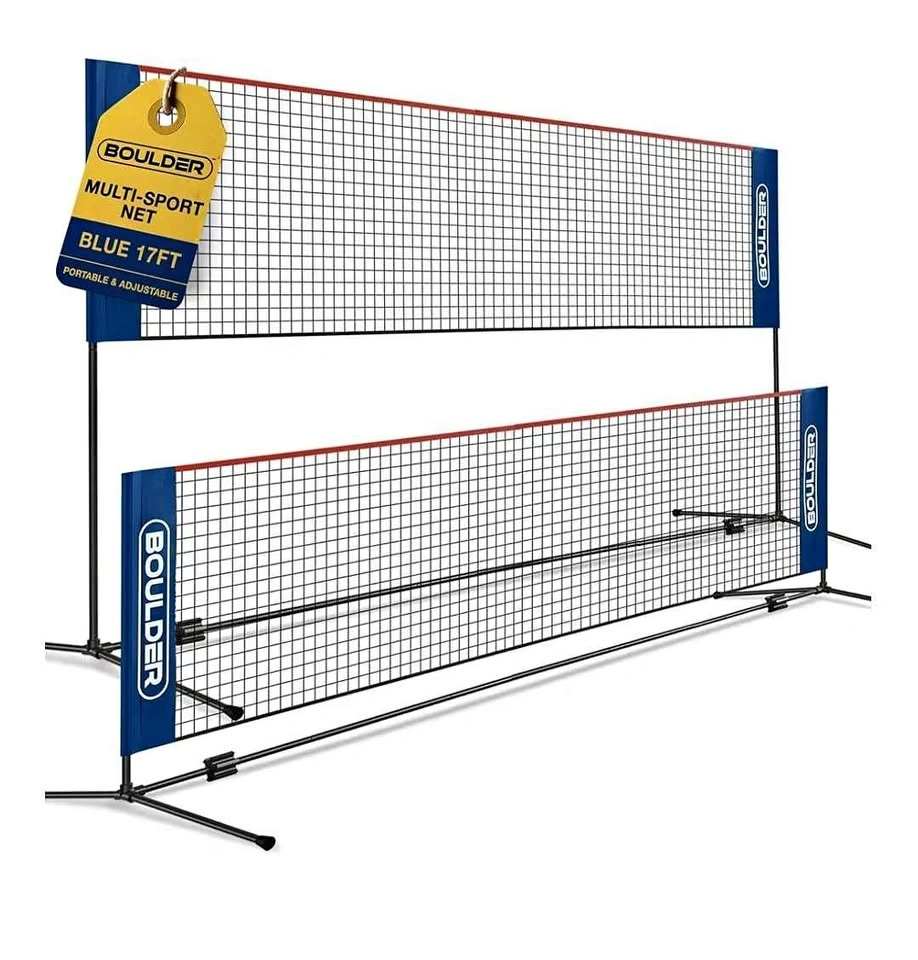 Portable Badminton Pickleball Net - 17 ft - New