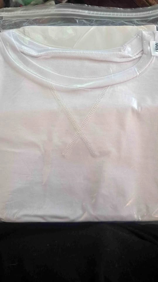 White Crewneck Sweatshirt kissmoda size 3xl