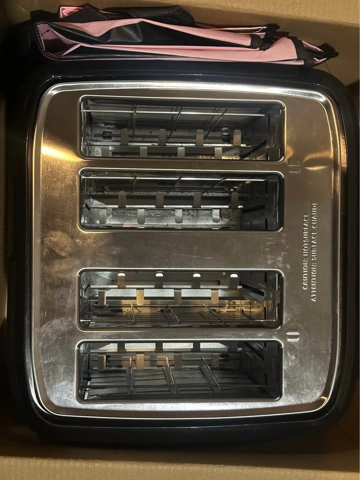 Toastmaster stainless steel 4-slice toaster - photo 2