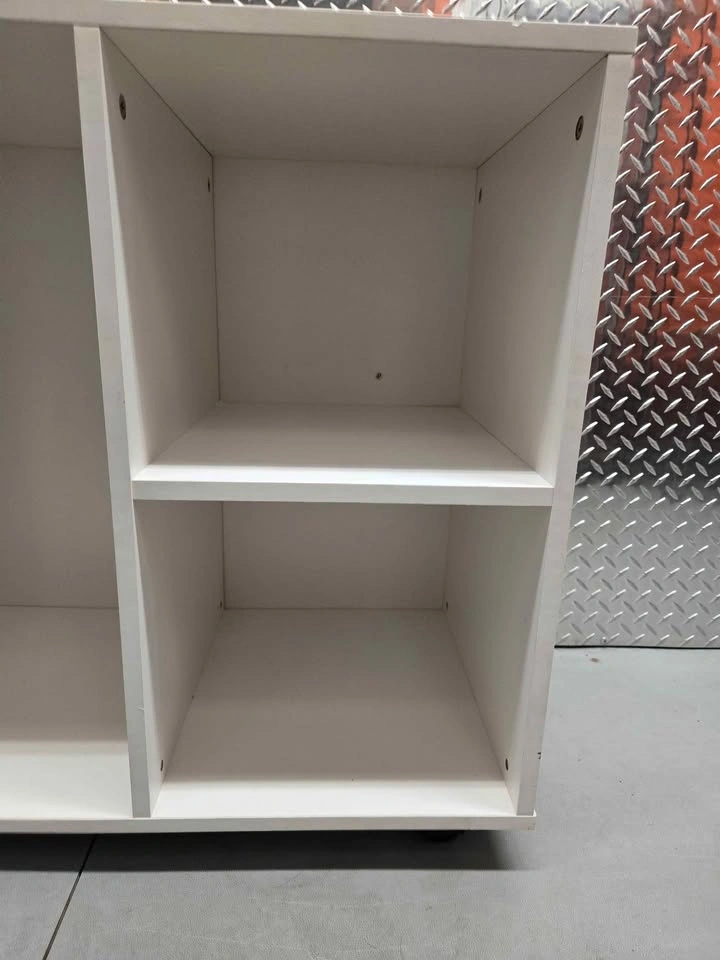 Modern Mobile Storage Cabinet – 3 Drawers & Open Shelving - photo 3