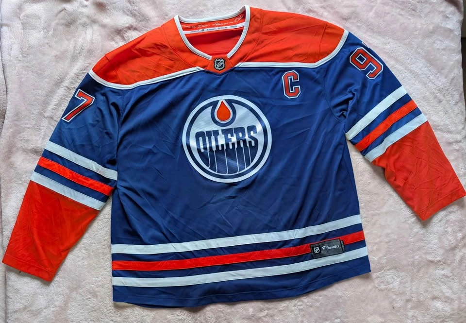 Fanatics Edmonton Oilers McDavid #97 Hockey Jersey 3XL - photo 2