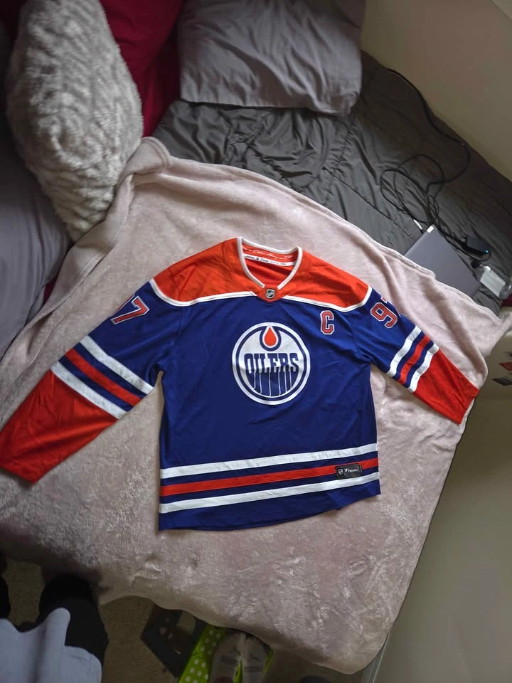 Fanatics Edmonton Oilers McDavid #97 Hockey Jersey 3XL - photo 4