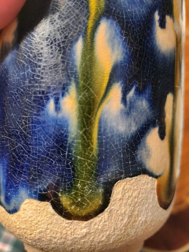 Chinese Tang Sancai Style Vase - photo 4