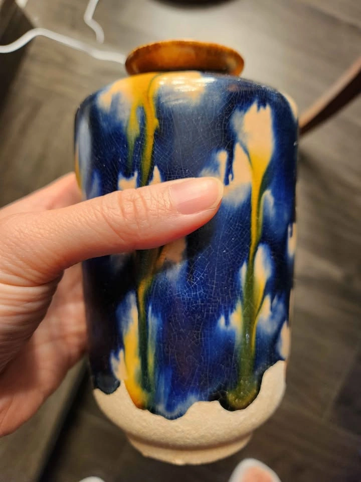 Chinese Tang Sancai Style Vase - photo 5