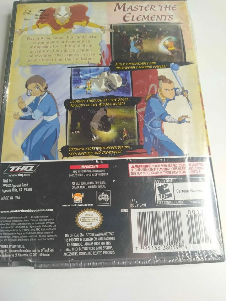 Avatar the last Airbender GameCube - photo 2
