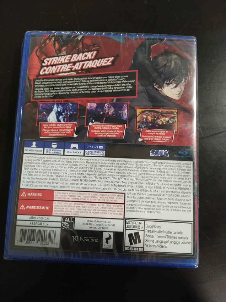 Persona strikers PS4 edition - photo 2