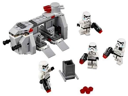 Used Lego Star wars set 75078 imperial troop transport